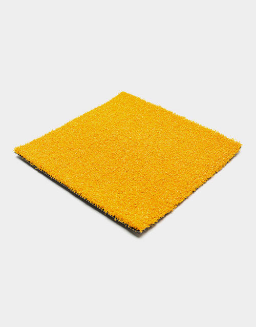Poly yellow gazon synthétique jaune gazon coloré pelouse artificielle de couleur aménagement aire de jeu québec gatineau